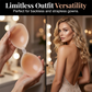Strapless push-up zelfklevende beha