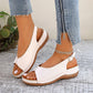 🔥Dames Vintage Peep-Toe Comfort Sandalen