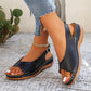 🔥Dames Vintage Peep-Toe Comfort Sandalen