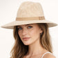 🏆LAATSTE DAG 50% KORTING💥☀️Opvouwbare gebreide fedora-zonnehoed voor dames👒Ademende, lichtgewicht, compact op te vouwen strandhoed met brede rand✨
