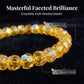 Handgemaakte elastische armband met kristallen kraaltjes – sieraden met maritiem thema