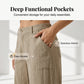 Casual broek met wijde pijpen voor dames