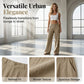Casual broek met wijde pijpen voor dames