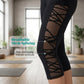 🧘 Nieuwe collectie 50% KORTING ✨ Yoga-legging voor dames met mesh-inzetstukken voor een strakker achterwerk – Hoge taille, zijzakken, 4-way stretch 🔥