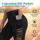 🧘 Nieuwe collectie 50% KORTING ✨ Yoga-legging voor dames met mesh-inzetstukken voor een strakker achterwerk – Hoge taille, zijzakken, 4-way stretch 🔥