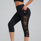 🧘 Nieuwe collectie 50% KORTING ✨ Yoga-legging voor dames met mesh-inzetstukken voor een strakker achterwerk – Hoge taille, zijzakken, 4-way stretch 🔥