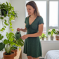 🌸 NU 50% KORTING! 🌸 Bodycon-minijurk met V-hals voor dames