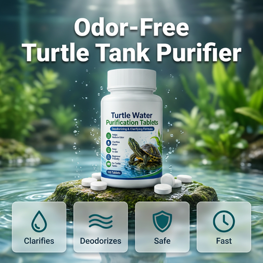 🔥Professionele waterzuiveringstabletten voor schildpaddenaquaria