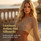 🎁Hollow Out-gebreide sjaalponcho voor dames