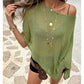 🎁Hollow Out-gebreide sjaalponcho voor dames
