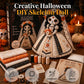 💀 Spooky Skelet Bruid DIY Set – Unieke Halloween Woondecoratie 🎃