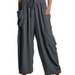 ⏳ FLASH SALE! ✨ Vloeiende Wijdpijp Broek | Losse Pasvorm Verbergt & Svelt 👖 | Voor Strand/Dagelijks | HALF PRICE 🎉