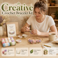 Door de natuur geïnspireerde DIY-haakpakket voor een armband