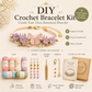 Door de natuur geïnspireerde DIY-haakpakket voor een armband