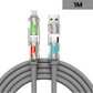 4-in-1 LED-oplaadkabel met verlichting