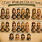 🎁Laatste dag: 50% KORTING🧵 Tiny Worlds-collectie – Patchwork-doe-het-zelfpakketten