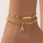 📿✨ Ketting met initialen – waterbestendig, hypoallergeen, perfect cadeau!
