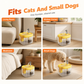 Silent Pet Drinking Dispenser with Food-Grade PET Bowl