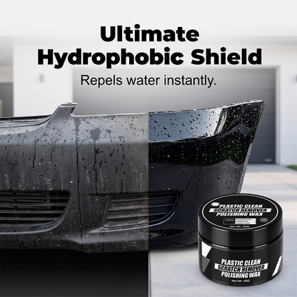 💥【TIJDELIJKE AANBIEDING: 50% KORTING】🔥 Herstellende wax voor kunststof auto-onderdelen | Verwijdert krassen/oxidatie/verkleuring | Herstelt de hoogglans | 30 ml + spons | Eenvoudig in gebruik