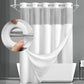 🔥Tijdelijke aanbieding: 50% KORTING!🛁Eenvoudig te bevestigen, waterdicht en biedt privacy!🚿Douchegordijn met wafelpatroon