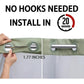 🔥Tijdelijke aanbieding: 50% KORTING!🛁Eenvoudig te bevestigen, waterdicht en biedt privacy!🚿Douchegordijn met wafelpatroon