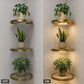 💡 Zwevende wandplank met ingebouwde sfeerverlichting (LED)