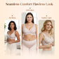 💜💜Jelly Wireless: comfortabele beugelloze beha’s voor dames, push-up bralettes, naadloze T-shirt-beha’s en beha’s met diepe V-hals voor dagelijks gebruik