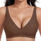 💜💜Jelly Wireless: comfortabele beugelloze beha’s voor dames, push-up bralettes, naadloze T-shirt-beha’s en beha’s met diepe V-hals voor dagelijks gebruik