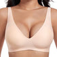 💜💜Jelly Wireless: comfortabele beugelloze beha’s voor dames, push-up bralettes, naadloze T-shirt-beha’s en beha’s met diepe V-hals voor dagelijks gebruik