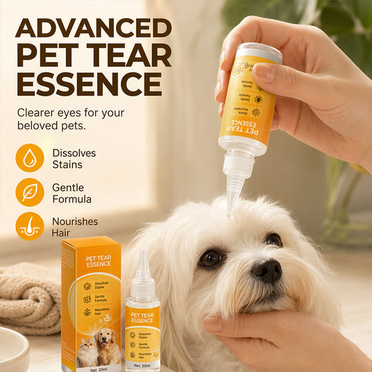 Gentle Pet Oogvlekverwijderende Essentie - Voedende Druppels