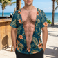 Grappig T-shirt voor mannen met 3D-print van een behaarde borst