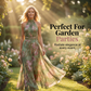 Elegante maxi-jurk met halternek en bloemenprint
