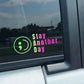 3 stuks Autosticker ter bevordering van het bewustzijn rond geestelijke gezondheid