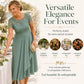 Elegante chiffonjurk met bloemenprint en pailletten voor dames