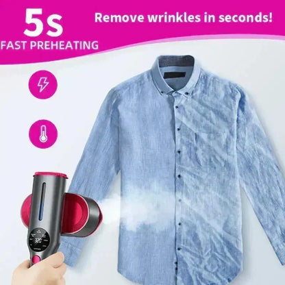 💨 50% KORTING! 2-in-1 Kledingstomer – In 5 Seconden Klaar voor Gebruik | Voor Kreukels & Textielverzorging | Zacht voor Stoffen