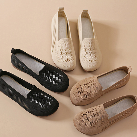 📢📢50% KORTING !! ⏰Ademende Fly-Knit instappers voor dames