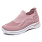 Ademende gebreide wandelschoenen voor dames