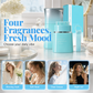 💇 Droogshampoogel zonder uitspoelen met kam – 30 seconden verfrissing, meer volume, tussen wasbeurten door, voor onderweg ✨