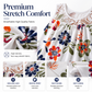 🔥🏵️Elegante mouwloze jurk met bloemenprint voor dames