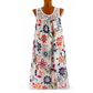 🔥🏵️Elegante mouwloze jurk met bloemenprint voor dames