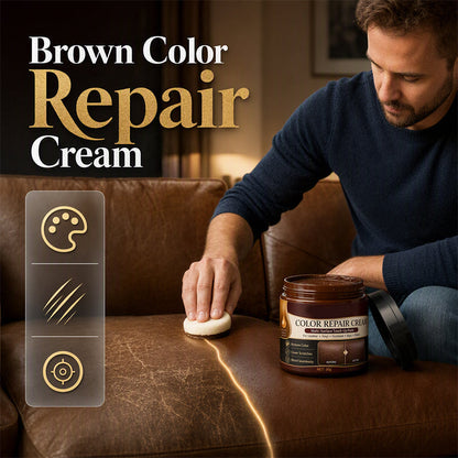 ✨Herstellende crème voor bruin leer👍👍