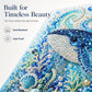 Creatieve DIY-schilderpakket met kunstparels: 'Ocean Life'