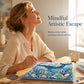 Creatieve DIY-schilderpakket met kunstparels: 'Ocean Life'