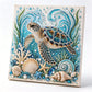 Creatieve DIY-schilderpakket met kunstparels: 'Ocean Life'