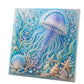 Creatieve DIY-schilderpakket met kunstparels: 'Ocean Life'
