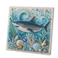 Creatieve DIY-schilderpakket met kunstparels: 'Ocean Life'