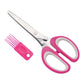 ❄️Zomerfresh 50% Korting!✂️5-Bladige Multifunctionele Keukenschaar Met Reinigingskam – Snel En Eenvoudig Voedselbereiden