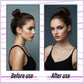 ❄️Zomerfresh 50% Korting!✨Rommelige knot haarstuk scrunchie – snel te stylen synthetische opsteekhaarverlenging in 7 tinten: