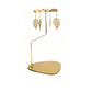 🕯️ NU 50% KORTING! ✨ Decoratieve gouden draaibare kaarsenhouder – Elegant draaiend ontwerp, gouden afwerking en stevig – Perfect voor tafelversieringen en een gezellige interieurdecoratie 🌟