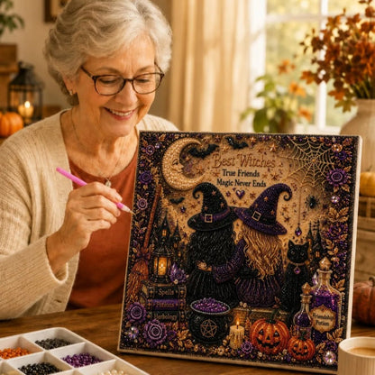 🥳Bestseller voor 2026🥳💞Meer dan 50.000 stuks verkocht!⏳DIY-kralenkunstset met kunststof kralen en Halloween-ontwerpen